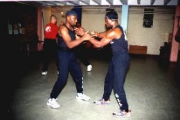 Sifu Garry McKenzie & The Late Peter Coker, The 'Rock', play Chi Sau