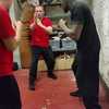 Sifu James combat training.