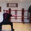 Sifu James practicing the pole